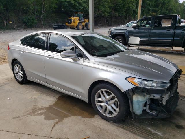 1FA6P0H70E5391027 - 2014 FORD FUSION SE SILVER photo 4