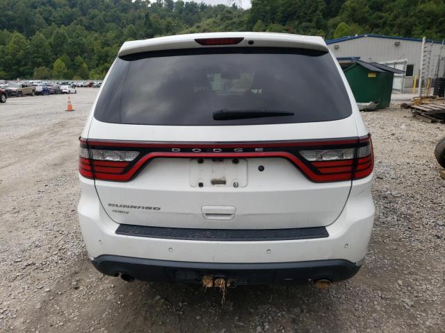 1C4SDJFT3FC743117 - 2015 DODGE DURANGO SSV WHITE photo 6