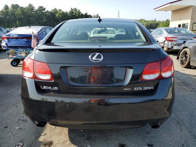 JTHCE1KS8A0026185 - 2010 LEXUS GS 350 BLACK photo 6