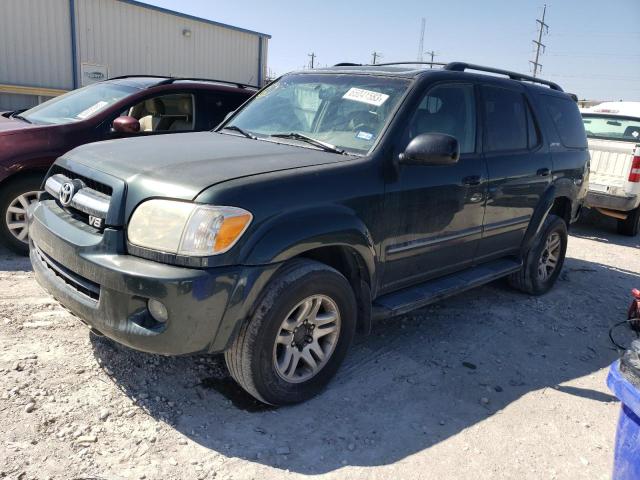 5TDBT48A16S264595 - 2006 TOYOTA SEQUOIA LIMITED GREEN photo 1