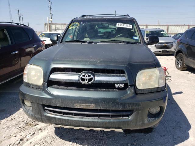 5TDBT48A16S264595 - 2006 TOYOTA SEQUOIA LIMITED GREEN photo 5