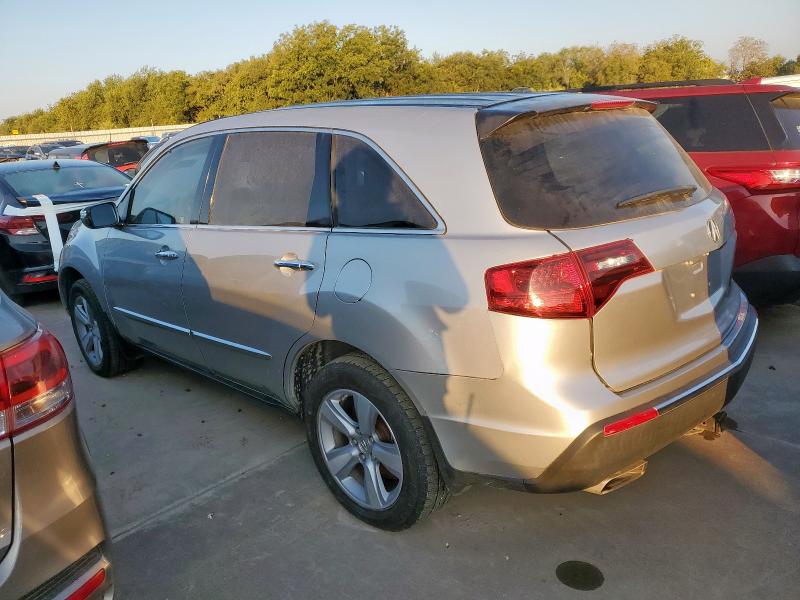 2HNYD2H35CH508962 - 2012 ACURA MDX TECHNOLOGY Srebrny zdjęcie 2