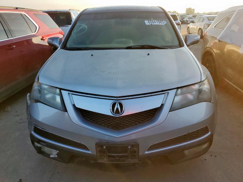 2HNYD2H35CH508962 - 2012 ACURA MDX TECHNOLOGY Srebrny zdjęcie 5
