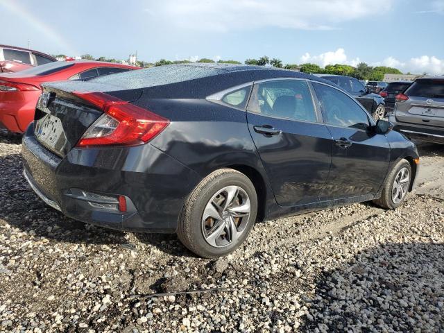 2HGFC2F69LH532499 - 2020 HONDA CIVIC LX BLACK photo 3
