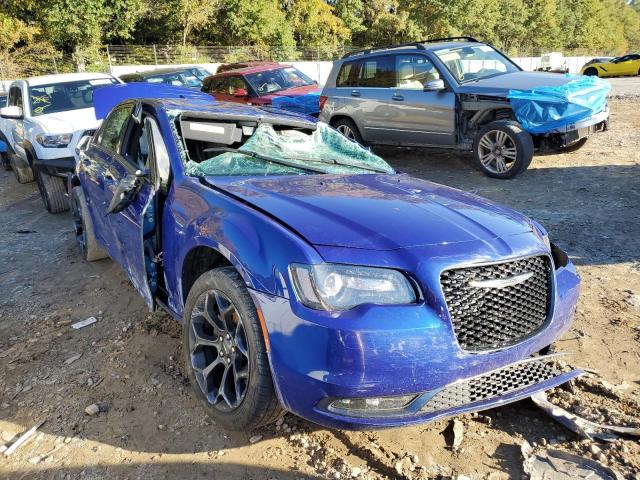 2C3CCABG2KH515959 - 2019 CHRYSLER 300 S BLUE photo 1