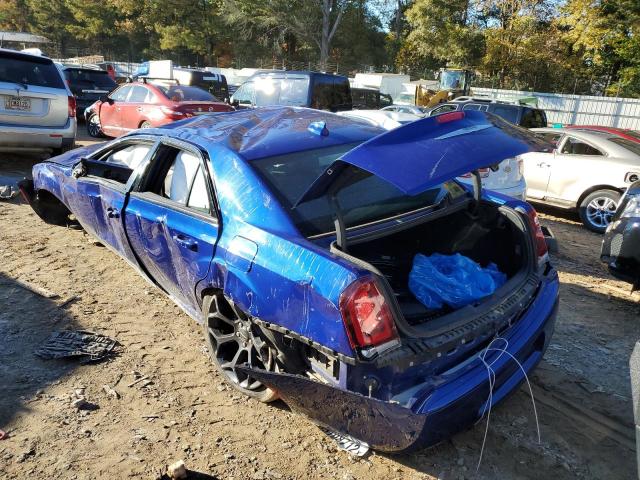 2C3CCABG2KH515959 - 2019 CHRYSLER 300 S BLUE photo 3