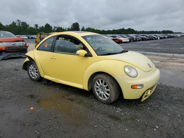 3VWCK31C25M406218 - 2005 VOLKSWAGEN NEW BEETLE GLS YELLOW photo 4