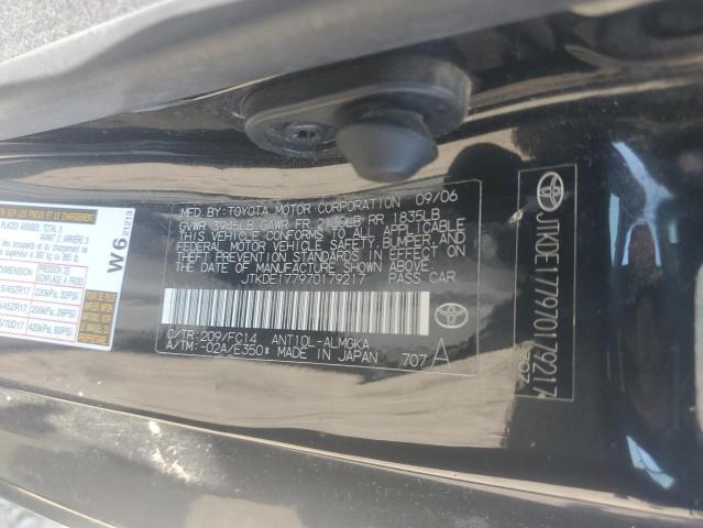 JTKDE177970179217 - 2007 TOYOTA SCION TC Qara foto 12