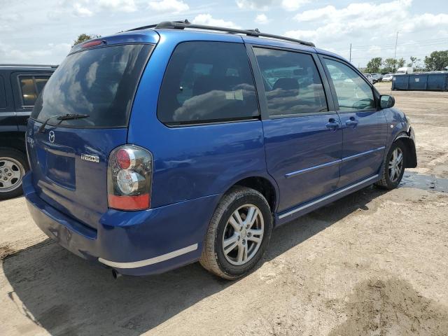 JM3LW28A540528084 - 2004 MAZDA MPV WAGON BLUE photo 3