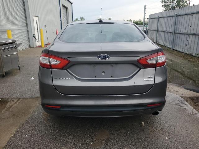 3FA6P0HR7DR310537 - 2013 FORD FUSION SE GRAY photo 6
