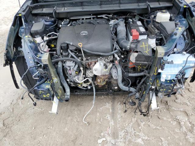 5TDGZRAH2NS102952 - 2022 TOYOTA HIGHLANDER XLE BLUE photo 12