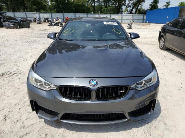 WBS3R9C59HK709565 - 2017 BMW M4 GRAY photo 5