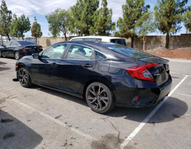 2HGFC2F85KH589587 - 2019 HONDA CIVIC SPORT შავი ფოტო 2