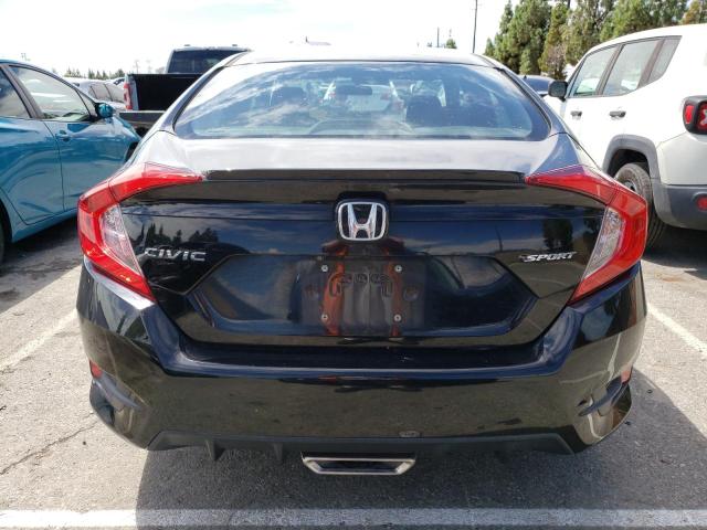 2HGFC2F85KH589587 - 2019 HONDA CIVIC SPORT შავი ფოტო 6