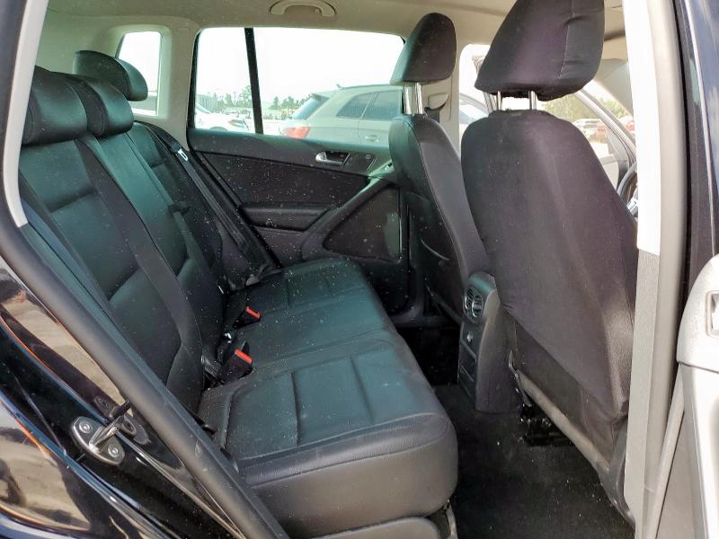 WVGAV7AX8BW538256 - 2011 VOLKSWAGEN TIGUAN S Siyah fotoğraf 10