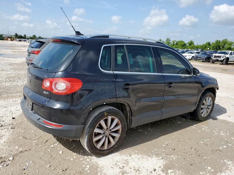 WVGAV7AX8BW538256 - 2011 VOLKSWAGEN TIGUAN S Siyah fotoğraf 3