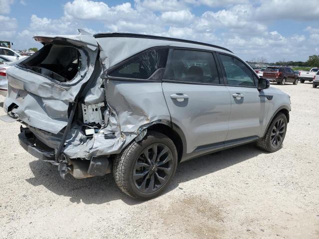 5XYRK4LF3NG086768 - 2022 KIA SORENTO SX SILVER photo 3