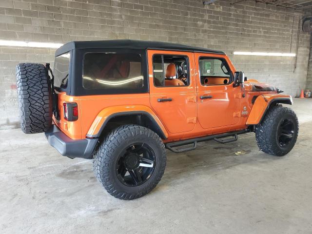 1C4HJXDN5KW691198 - 2019 JEEP WRANGLER UNLIMITED SPORT ORANGE photo 3