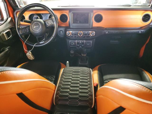 1C4HJXDN5KW691198 - 2019 JEEP WRANGLER UNLIMITED SPORT ORANGE photo 8
