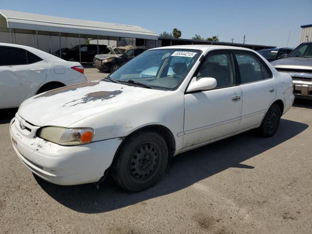 1NXBR12EXYZ329026 - 2000 TOYOTA COROLLA VE WHITE photo 1