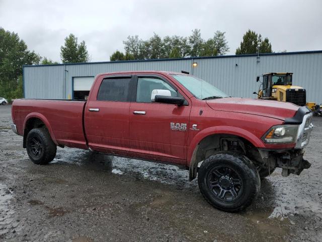 3C63R3JL6EG206995 - 2014 RAM 3500 LARAMIE RED photo 4