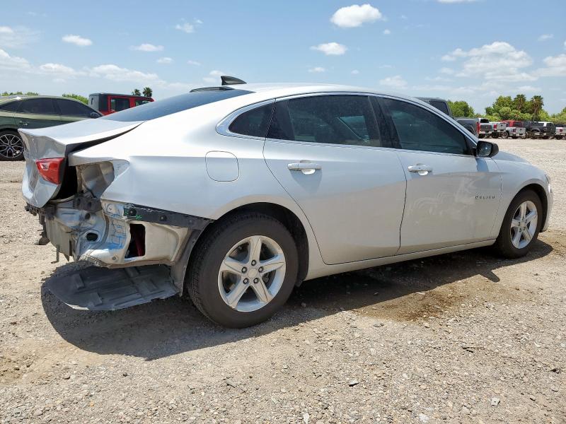 1G1ZB5ST4LF096604 - 2020 CHEVROLET MALIBU LS ვერცხლისფერი ფოტო 3