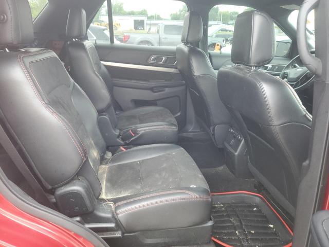 1FM5K8D8XJGB99917 - 2018 FORD EXPLORER XLT 红色 照片 11