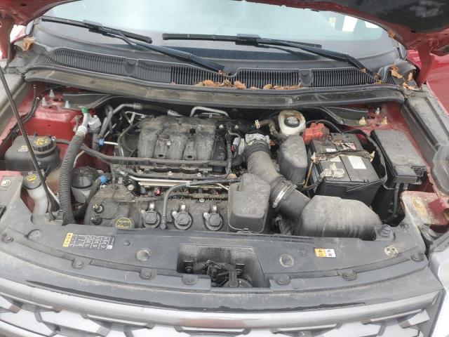 1FM5K8D8XJGB99917 - 2018 FORD EXPLORER XLT 红色 照片 12