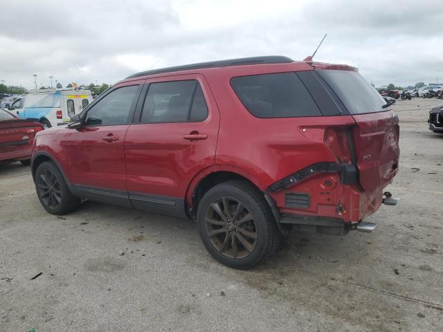 1FM5K8D8XJGB99917 - 2018 FORD EXPLORER XLT 红色 照片 2