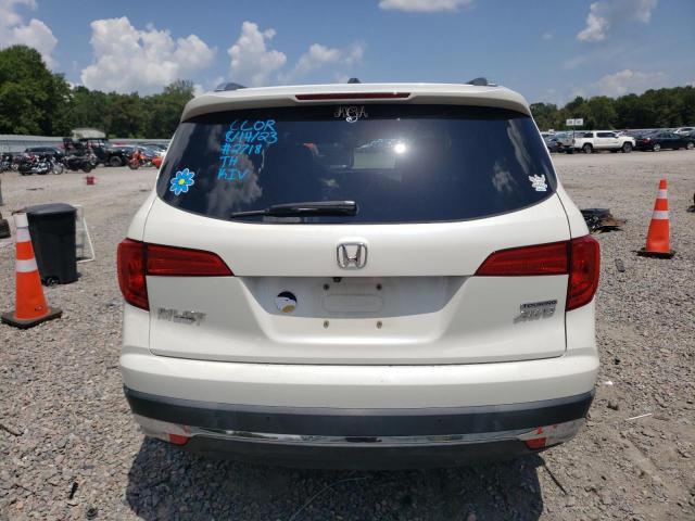 5FNYF6H95JB052668 - 2018 HONDA PILOT TOURING WHITE photo 6