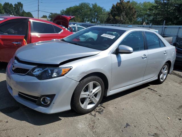 4T1BF1FK6EU447742 - 2014 TOYOTA CAMRY L ვერცხლისფერი ფოტო 1