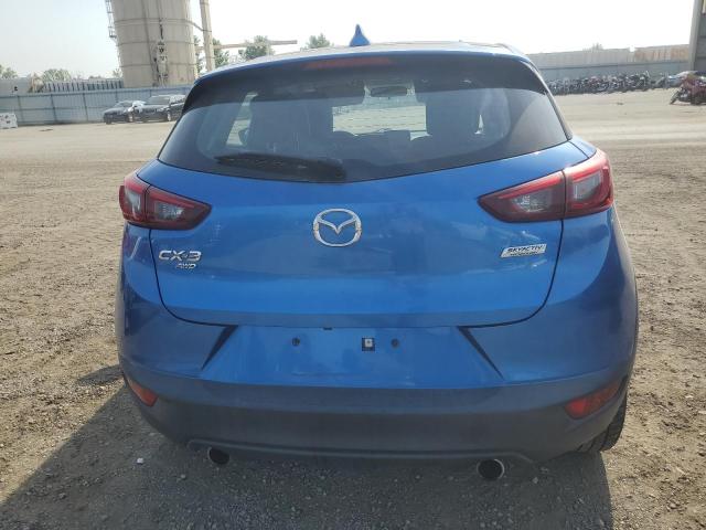 JM1DKFC72H0176390 - 2017 MAZDA CX-3 TOURING BLUE photo 6