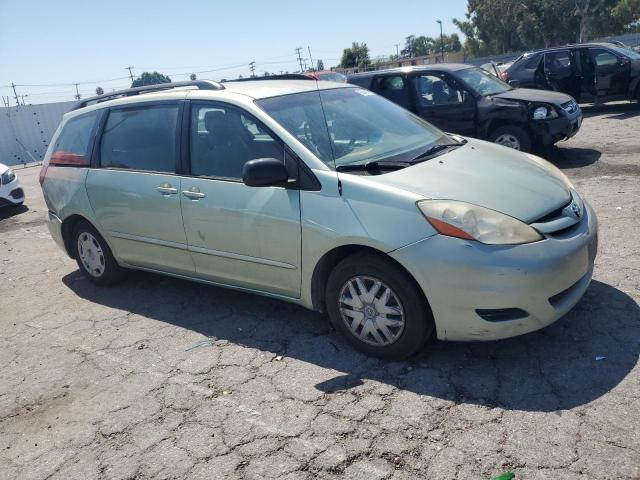 5TDZK23C08S133790 - 2008 TOYOTA SIENNA CE GREEN photo 4