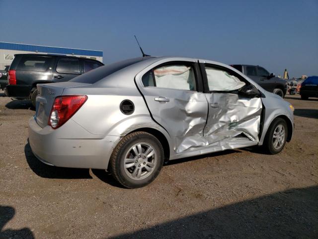 1G1JA5SH7C4113726 - 2012 CHEVROLET SONIC LS Gümüş foto 3