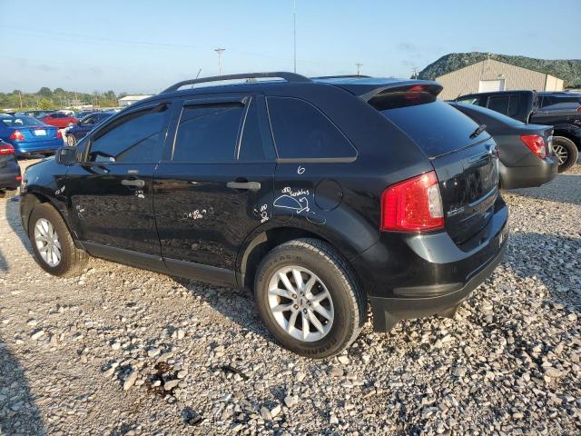 2FMDK3GC5EBA09582 - 2014 FORD EDGE SE BLACK photo 2