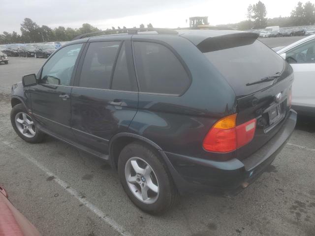 WBAFA53571LM87626 - 2001 BMW X5 3.0I GREEN photo 2