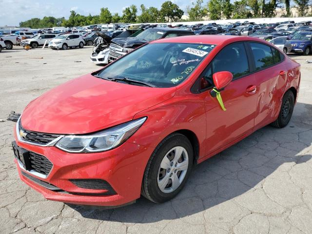 1G1BC5SM5H7172324 - 2017 CHEVROLET CRUZE LS RED photo 1