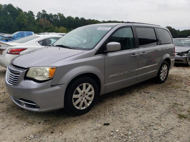 2C4RC1BG4DR605908 - 2013 CHRYSLER TOWN & COU TOURING SILVER photo 1