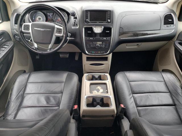 2C4RC1BG4DR605908 - 2013 CHRYSLER TOWN & COU TOURING SILVER photo 8