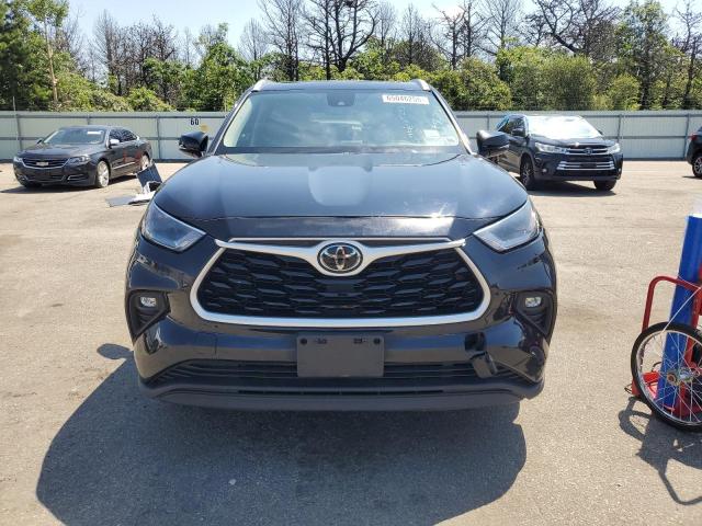 5TDGZRBH7NS175278 - 2022 TOYOTA HIGHLANDER XLE შავი ფოტო 5