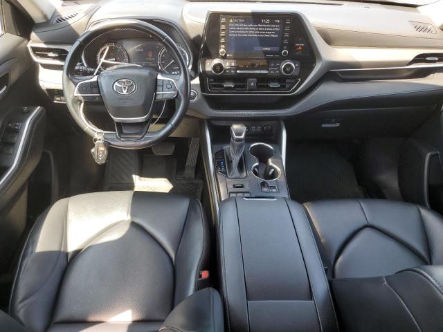 5TDGZRBH7NS175278 - 2022 TOYOTA HIGHLANDER XLE შავი ფოტო 8