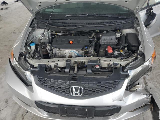 2HGFG3B55CH547783 - 2012 HONDA CIVIC LX ვერცხლისფერი ფოტო 11