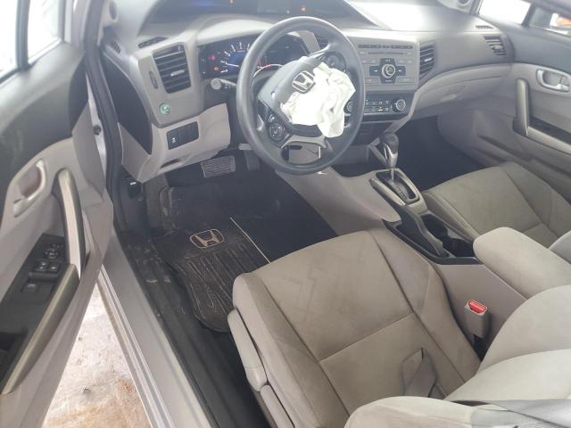 2HGFG3B55CH547783 - 2012 HONDA CIVIC LX ვერცხლისფერი ფოტო 8
