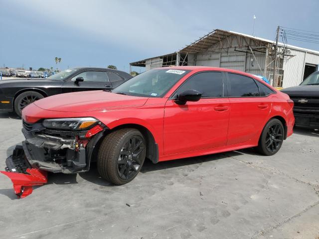 2HGFE2F59NH586051 - 2022 HONDA CIVIC SPORT 红色 照片 1