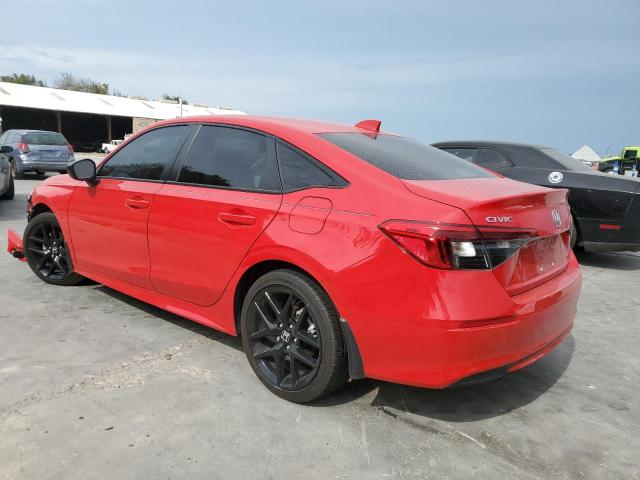 2HGFE2F59NH586051 - 2022 HONDA CIVIC SPORT 红色 照片 2