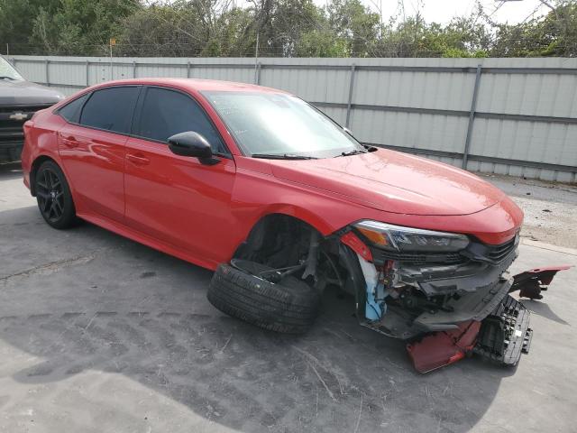 2HGFE2F59NH586051 - 2022 HONDA CIVIC SPORT 红色 照片 4