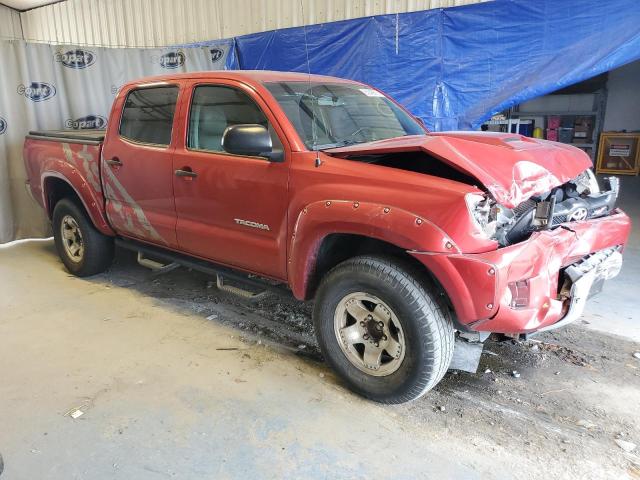 5TFJU4GNXDX047812 - 2013 TOYOTA TACOMA DOUBLE CAB PRERUNNER BURGUNDY photo 4