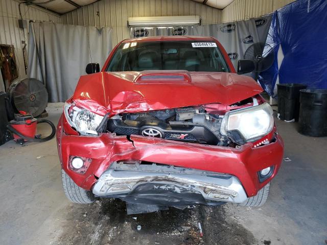5TFJU4GNXDX047812 - 2013 TOYOTA TACOMA DOUBLE CAB PRERUNNER BURGUNDY photo 5