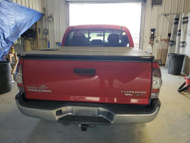 5TFJU4GNXDX047812 - 2013 TOYOTA TACOMA DOUBLE CAB PRERUNNER BURGUNDY photo 6