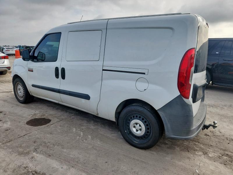 ZFBERFAT0F6978224 - 2015 RAM PROMASTER WHITE photo 2